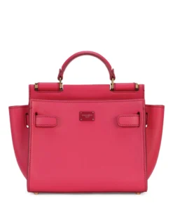 Dolce & Gabbana Medium Sicily Top-Handle Bag 8B031-FUCHSIA/YELLOW Top Handle Bags