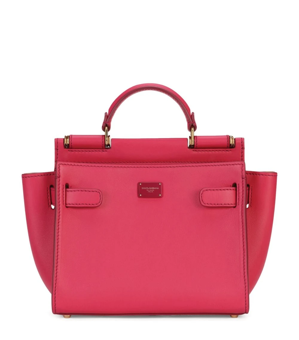 Dolce & Gabbana Medium Sicily Top-Handle Bag 8B031-FUCHSIA/YELLOW Top Handle Bags 1 Dolce & Gabbana Medium Sicily Top-Handle Bag 8B031-FUCHSIA/YELLOW Top Handle Bags