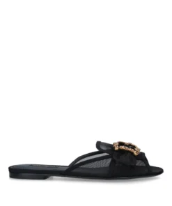Dolce & Gabbana Mesh Baroque Logo Sandals BLACK Slides 6 Dolce & Gabbana Mesh Baroque Logo Sandals BLACK Slides -Dolce & Gabbana online Store dolce gabbana mesh baroque logo sandals 15970638 29543434 1000