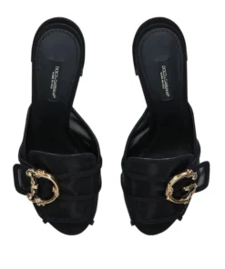 Dolce & Gabbana Mesh Keira Mules 75 BLACK Heel Sandals 7 Dolce & Gabbana Mesh Keira Mules 75 BLACK Heel Sandals -Dolce & Gabbana online Store dolce gabbana mesh keira mules 75 15975652 29567726 1000