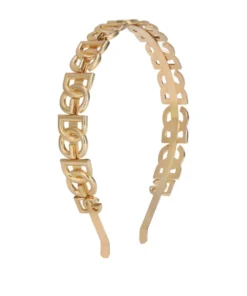 Dolce & Gabbana Multi-Logo Headband ZOO00-GOLD Headbands