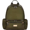 Dolce & Gabbana Nero Sicilia DNA Backpack 8B621-DARK GREEN/LEA Backpacks