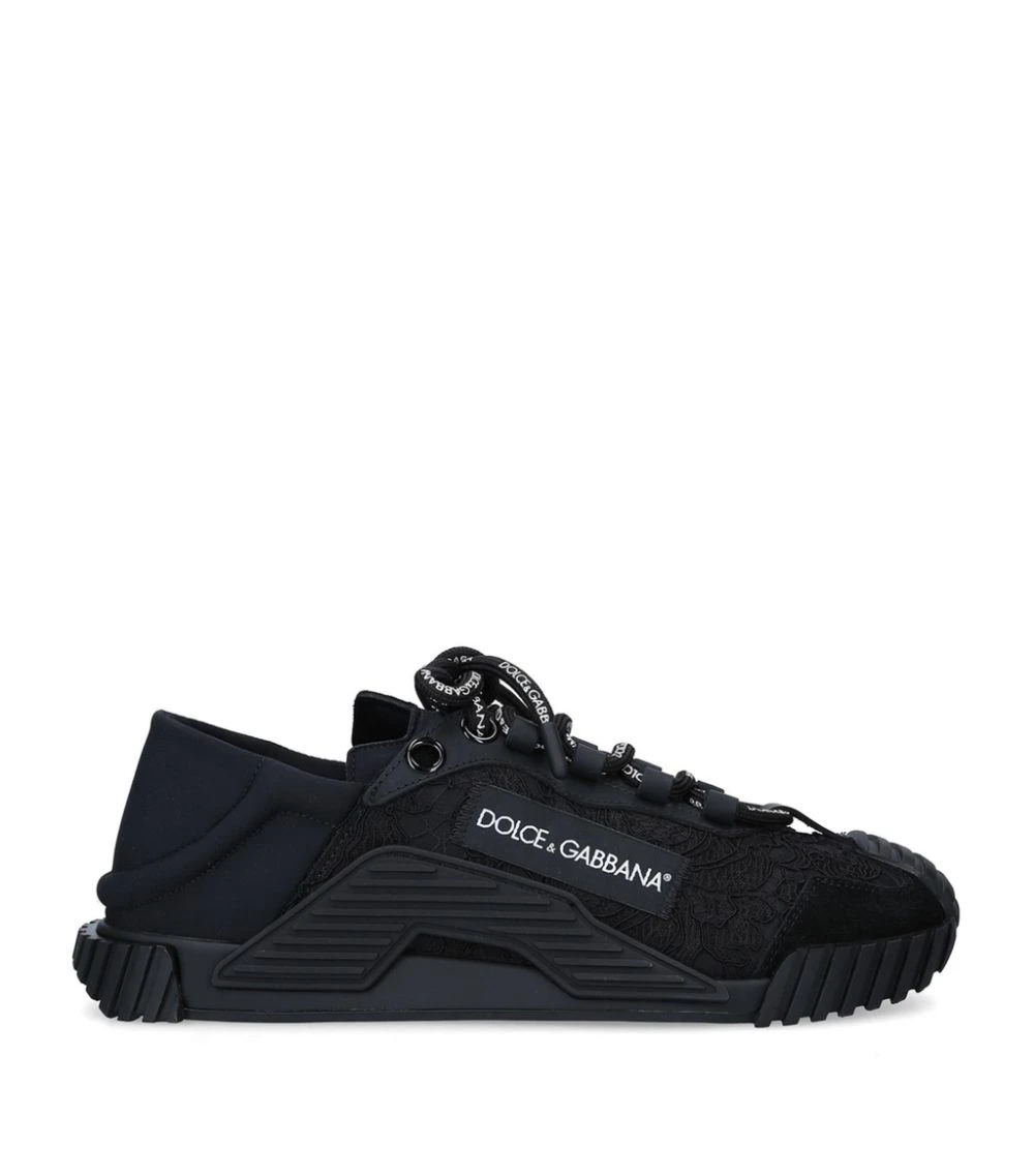 Dolce & Gabbana NS1 Sneakers BLACK Low-Top Sneakers 3 Dolce & Gabbana NS1 Sneakers BLACK Low-Top Sneakers - Image 3