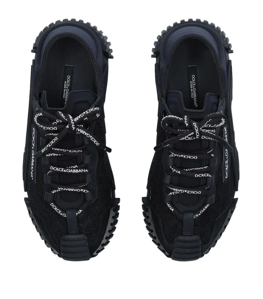 Dolce & Gabbana NS1 Sneakers BLACK Low-Top Sneakers 4 Dolce & Gabbana NS1 Sneakers BLACK Low-Top Sneakers - Image 4