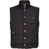 Dolce & Gabbana Padded Logo Gilet N0000-BLACK Gilets