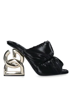 Dolce & Gabbana Padded Mules 115 BLACK Heeled Mules 6 Dolce & Gabbana Padded Mules 115 BLACK Heeled Mules -Dolce & Gabbana online Store dolce gabbana padded mules 115 17251935 35022073 1000