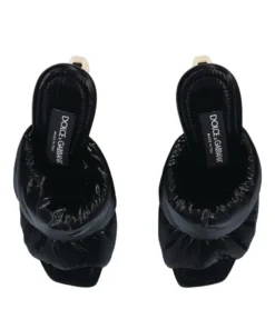 Dolce & Gabbana Padded Mules 115 BLACK Heeled Mules 7 Dolce & Gabbana Padded Mules 115 BLACK Heeled Mules -Dolce & Gabbana online Store dolce gabbana padded mules 115 17251935 35022082 1000