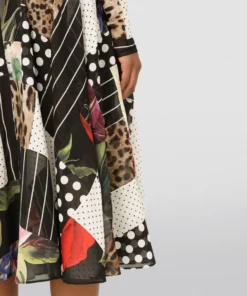 Dolce & Gabbana Patchwork Charmeuse Midi Dress S9000-COMBINED COLOU Midi Dresses 13 Dolce & Gabbana Patchwork Charmeuse Midi Dress S9000-COMBINED COLOU Midi Dresses -Dolce & Gabbana online Store dolce gabbana patchwork charmeuse midi dress 16778389 33023419 1000