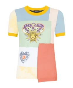 Dolce & Gabbana Patchwork Jersey T-Shirt S9000-COMBINED COLOU T-shirts