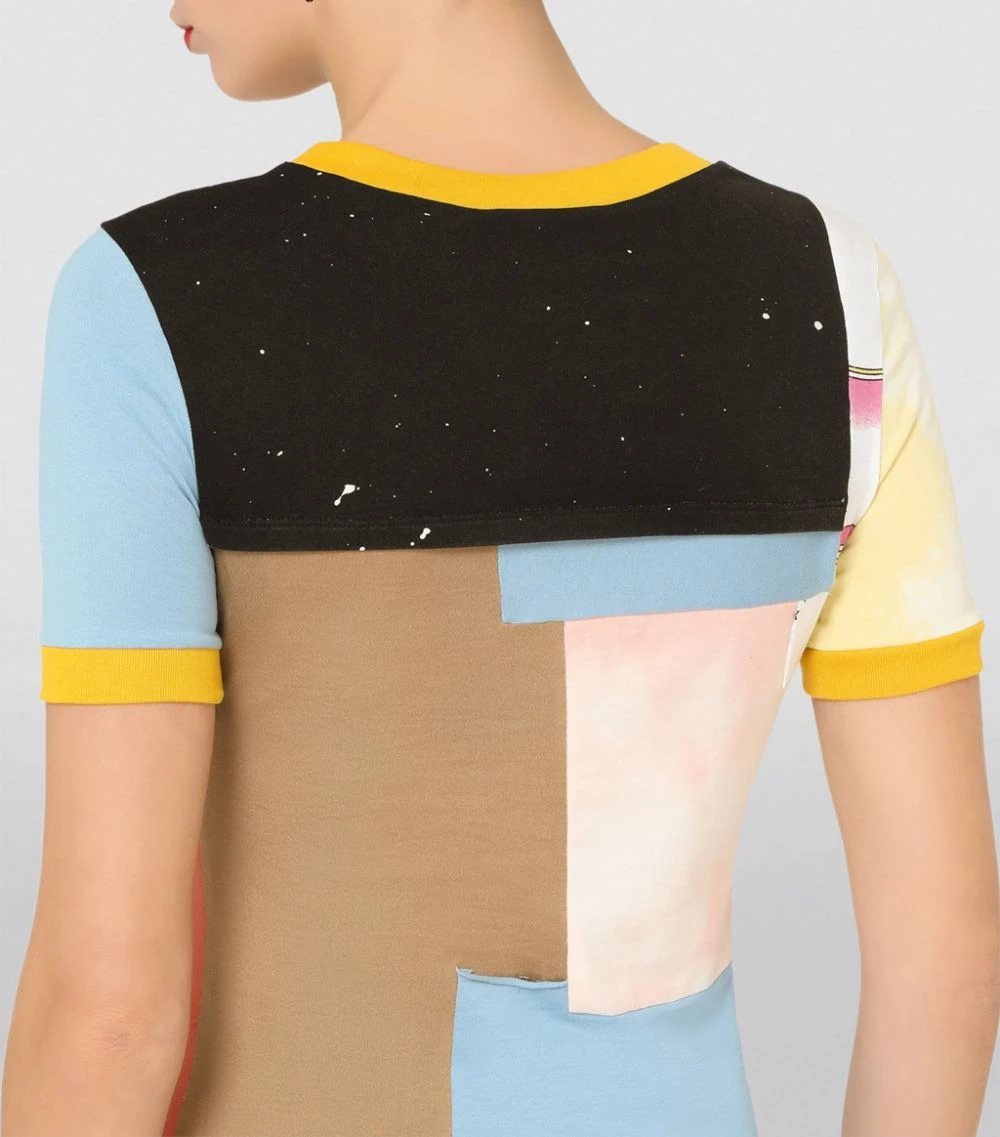 Dolce & Gabbana Patchwork Jersey T-Shirt S9000-COMBINED COLOU T-shirts 5 Dolce & Gabbana Patchwork Jersey T-Shirt S9000-COMBINED COLOU T-shirts - Image 5