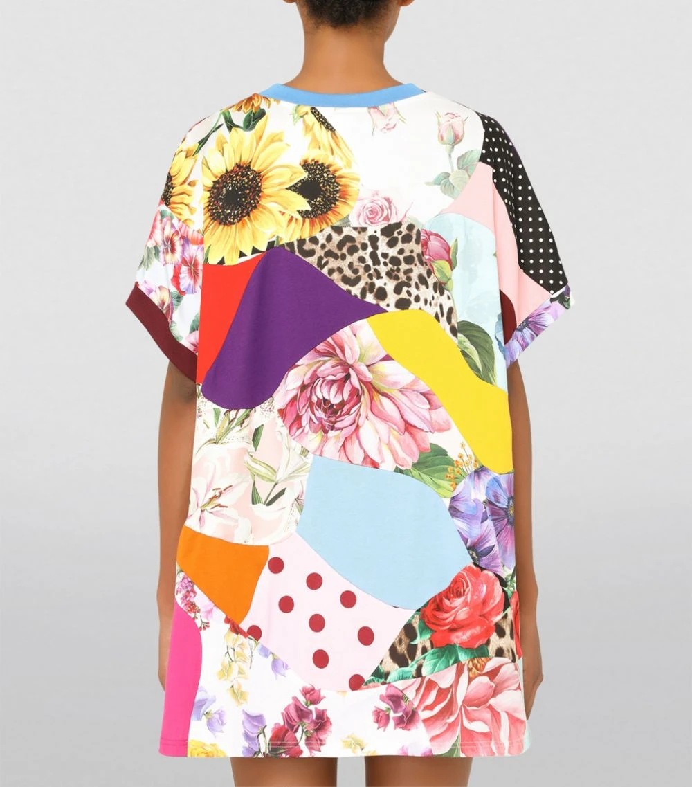 Dolce & Gabbana Patchwork Jersey T-Shirt S9000-COMBINED COLOU T-shirts 4 Dolce & Gabbana Patchwork Jersey T-Shirt S9000-COMBINED COLOU T-shirts - Image 4