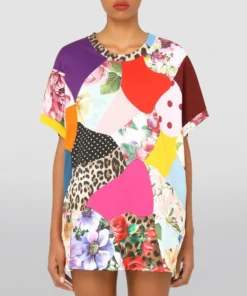 Dolce & Gabbana Patchwork Jersey T-Shirt S9000-COMBINED COLOU T-shirts 8 Dolce & Gabbana Patchwork Jersey T-Shirt S9000-COMBINED COLOU T-shirts -Dolce & Gabbana online Store dolce gabbana patchwork jersey t shirt 16779091 33024128 1000