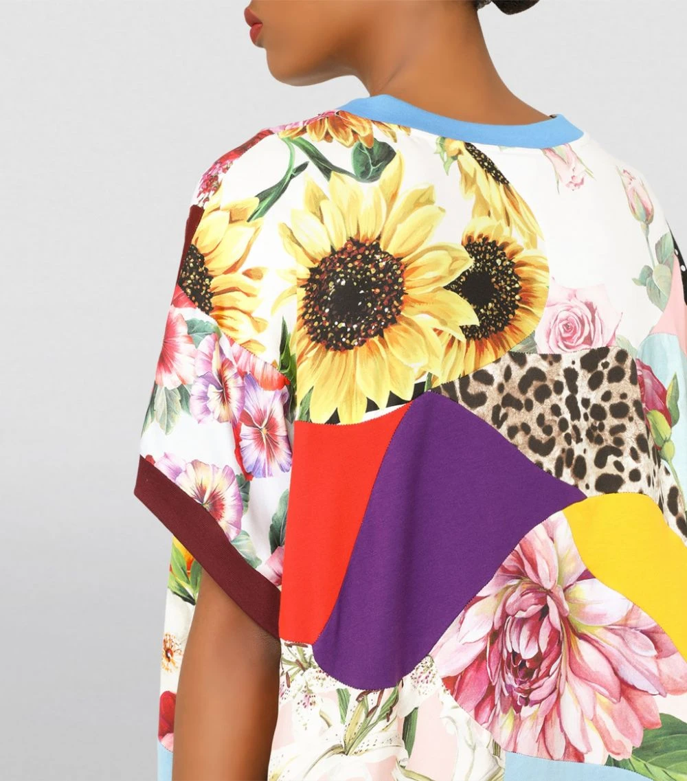 Dolce & Gabbana Patchwork Jersey T-Shirt S9000-COMBINED COLOU T-shirts 5 Dolce & Gabbana Patchwork Jersey T-Shirt S9000-COMBINED COLOU T-shirts - Image 5
