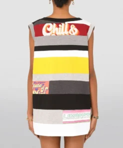 Dolce & Gabbana Patchwork Jersey Tank Top S9000-COMBINED COLOU Camis & Tanks 9 Dolce & Gabbana Patchwork Jersey Tank Top S9000-COMBINED COLOU Camis & Tanks -Dolce & Gabbana online Store dolce gabbana patchwork jersey tank top 16778392 33023412 1000