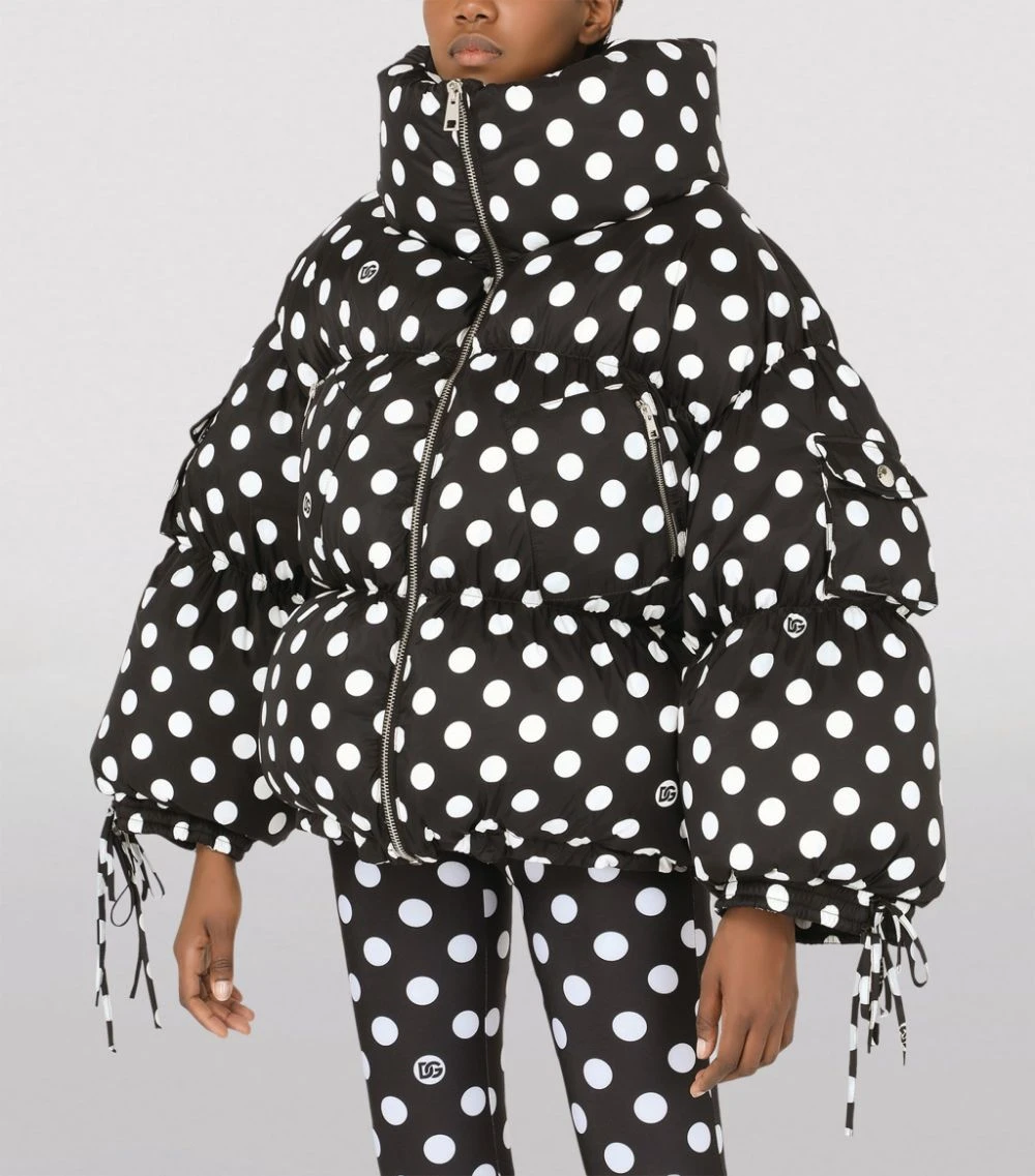 Dolce & Gabbana Polka-Dot Puffer Jacket HNSQA-POIS PICC BCO Puffer Jackets 5 Dolce & Gabbana Polka-Dot Puffer Jacket HNSQA-POIS PICC BCO Puffer Jackets - Image 5