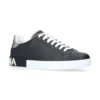 Dolce & Gabbana Portofino Logo Sneakers BLK/WHITE Low-Top Sneakers