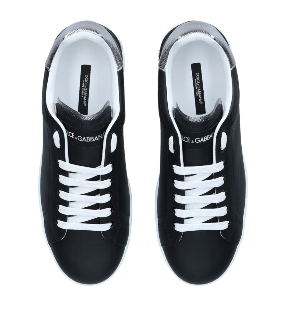 Dolce & Gabbana Portofino Logo Sneakers BLK/OTHER Low-Top Sneakers 4 Dolce & Gabbana Portofino Logo Sneakers BLK/OTHER Low-Top Sneakers - Image 4