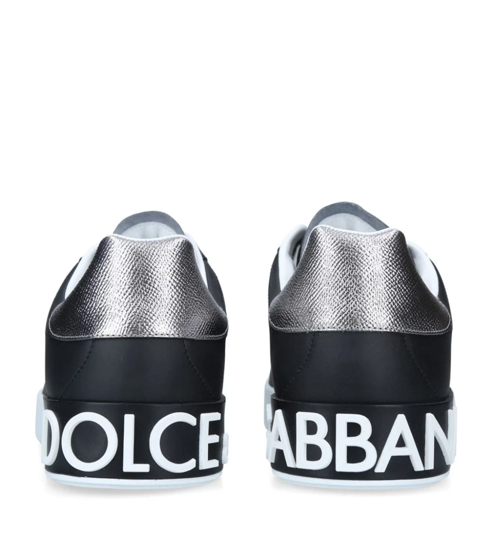 Dolce & Gabbana Portofino Logo Sneakers BLK/OTHER Low-Top Sneakers 2 Dolce & Gabbana Portofino Logo Sneakers BLK/OTHER Low-Top Sneakers - Image 2