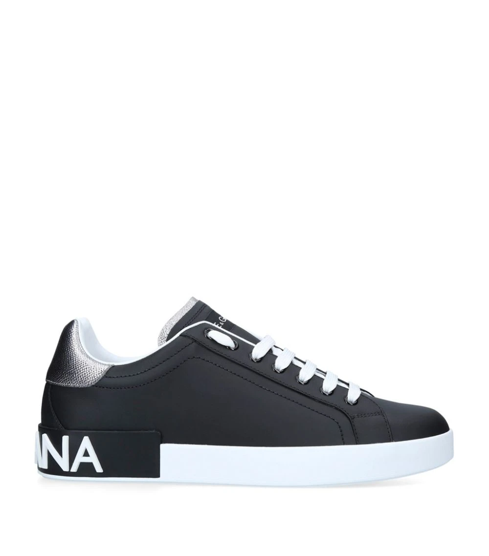 Dolce & Gabbana Portofino Logo Sneakers BLK/OTHER Low-Top Sneakers 3 Dolce & Gabbana Portofino Logo Sneakers BLK/OTHER Low-Top Sneakers - Image 3