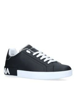 Dolce & Gabbana Portofino Logo Sneakers BLK/OTHER Low-Top Sneakers