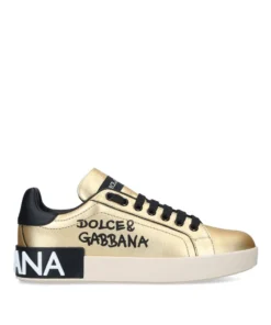 Dolce & Gabbana Portofino Script Sneakers GOLD Low-Top Sneakers 6 Dolce & Gabbana Portofino Script Sneakers GOLD Low-Top Sneakers -Dolce & Gabbana online Store dolce gabbana portofino script sneakers 16841732 33307673 1000