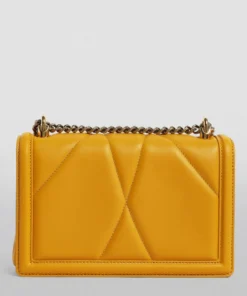 Dolce & Gabbana Quilted Devotion Shoulder Bag 80062-MUSTARD 2 Shoulder Bags -Dolce & Gabbana online Store dolce gabbana quilted devotion shoulder bag 15118579 25810723 1000