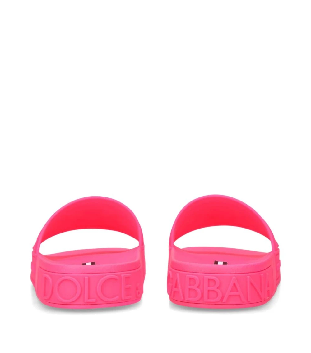 Dolce & Gabbana Saint Barth Slides FUSHIA 2 Dolce & Gabbana Saint Barth Slides FUSHIA - Image 2