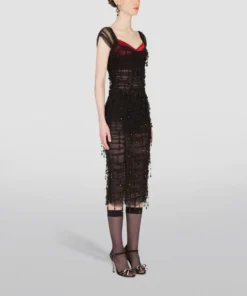 Dolce & Gabbana Semi-Sheer Lace Midi Dress S8400-EMBROIDERED Midi Dresses 8 Dolce & Gabbana Semi-Sheer Lace Midi Dress S8400-EMBROIDERED Midi Dresses -Dolce & Gabbana online Store dolce gabbana semi sheer lace midi dress 16009581 29693683 1000