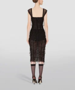 Dolce & Gabbana Semi-Sheer Lace Midi Dress S8400-EMBROIDERED Midi Dresses 9 Dolce & Gabbana Semi-Sheer Lace Midi Dress S8400-EMBROIDERED Midi Dresses -Dolce & Gabbana online Store dolce gabbana semi sheer lace midi dress 16009581 29696302 1000