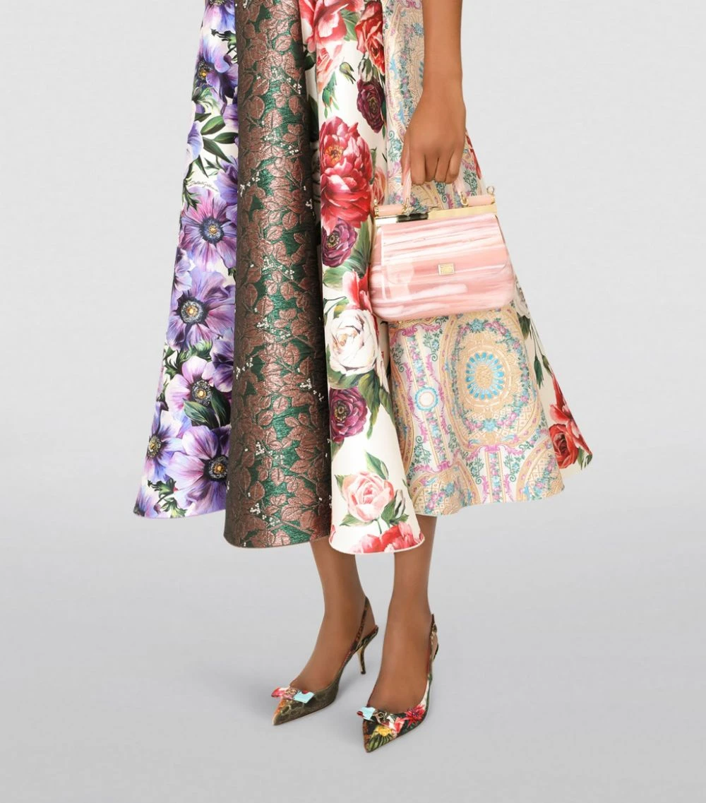 Dolce & Gabbana Sicily Top-Handle Box Bag 87143-QUARTZ Top Handle Bags 2 Dolce & Gabbana Sicily Top-Handle Box Bag 87143-QUARTZ Top Handle Bags - Image 2