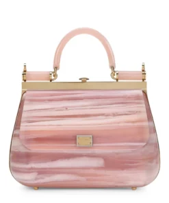Dolce & Gabbana Sicily Top-Handle Box Bag 87143-QUARTZ Top Handle Bags