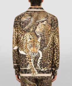 Dolce & Gabbana Silk Animal Print Shirt HK2XM-LEOPARDI Casual Shirts -Dolce & Gabbana online Store dolce gabbana silk animal print shirt 16981866 33816340 1000