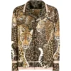 Dolce & Gabbana Silk Animal Print Shirt HK2XM-LEOPARDI Casual Shirts