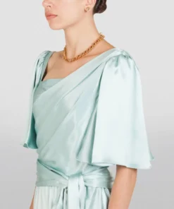 Dolce & Gabbana Silk Belted Dress B3933-DARK WATER LIG Party Dresses -Dolce & Gabbana online Store dolce gabbana silk belted dress 15877255 29141578 1000