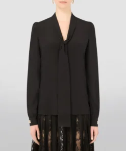 Dolce & Gabbana Silk-Blend Shirt N0000-BLACK Shirts -Dolce & Gabbana online Store dolce gabbana silk blend shirt 17357745 35732235 1000