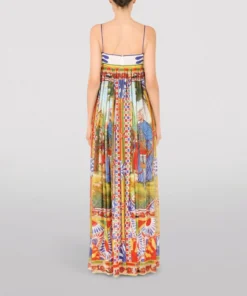 Dolce & Gabbana Silk Carretto Print Maxi Dress HH96D-FRIGO 17STAMPA Summer Dresses 11 Dolce & Gabbana Silk Carretto Print Maxi Dress HH96D-FRIGO 17STAMPA Summer Dresses -Dolce & Gabbana online Store dolce gabbana silk carretto print maxi dress 16991131 33841477 1000