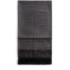 Dolce & Gabbana Silk Jacquard Scarf N0004-BLACK/WHITE Scarves
