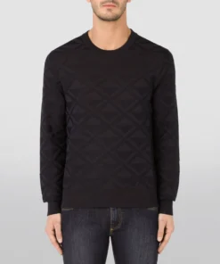 Dolce & Gabbana Silk Jacquard Sweater B1622-VERY DARK BLUE Jumpers 7 Dolce & Gabbana Silk Jacquard Sweater B1622-VERY DARK BLUE Jumpers -Dolce & Gabbana online Store dolce gabbana silk jacquard sweater 16837301 33289707 1000