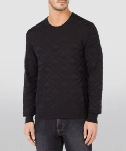 Dolce & Gabbana Silk Jacquard Sweater B1622-VERY DARK BLUE Jumpers 9 Dolce & Gabbana Silk Jacquard Sweater B1622-VERY DARK BLUE Jumpers -Dolce & Gabbana online Store dolce gabbana silk jacquard sweater 16837301 33290666 1000