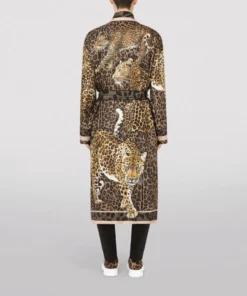 Dolce & Gabbana Silk Leopard Print Robe HK2XM-LEOPARDI Overcoats -Dolce & Gabbana online Store dolce gabbana silk leopard print robe 17297959 35371520 1000