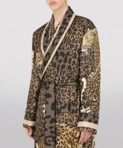 Dolce & Gabbana Silk Leopard Print Robe HK2XM-LEOPARDI Overcoats -Dolce & Gabbana online Store dolce gabbana silk leopard print robe 17297959 35371524 1000