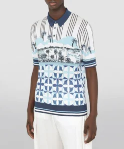 Dolce & Gabbana Silk-Rich Polo Shirt HB2AZ-PONTI FDO.BLU Polo Shirts -Dolce & Gabbana online Store dolce gabbana silk rich polo shirt 16781284 33045741 1000