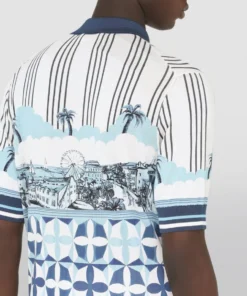 Dolce & Gabbana Silk-Rich Polo Shirt HB2AZ-PONTI FDO.BLU Polo Shirts -Dolce & Gabbana online Store dolce gabbana silk rich polo shirt 16781284 33045743 1000