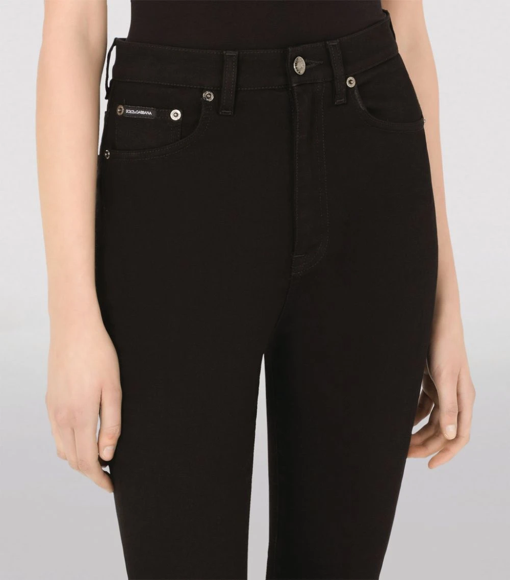 Dolce & Gabbana Skinny High-Rise Jeans S9001-COMBINED COLOU Skinny Jeans 5 Dolce & Gabbana Skinny High-Rise Jeans S9001-COMBINED COLOU Skinny Jeans - Image 5