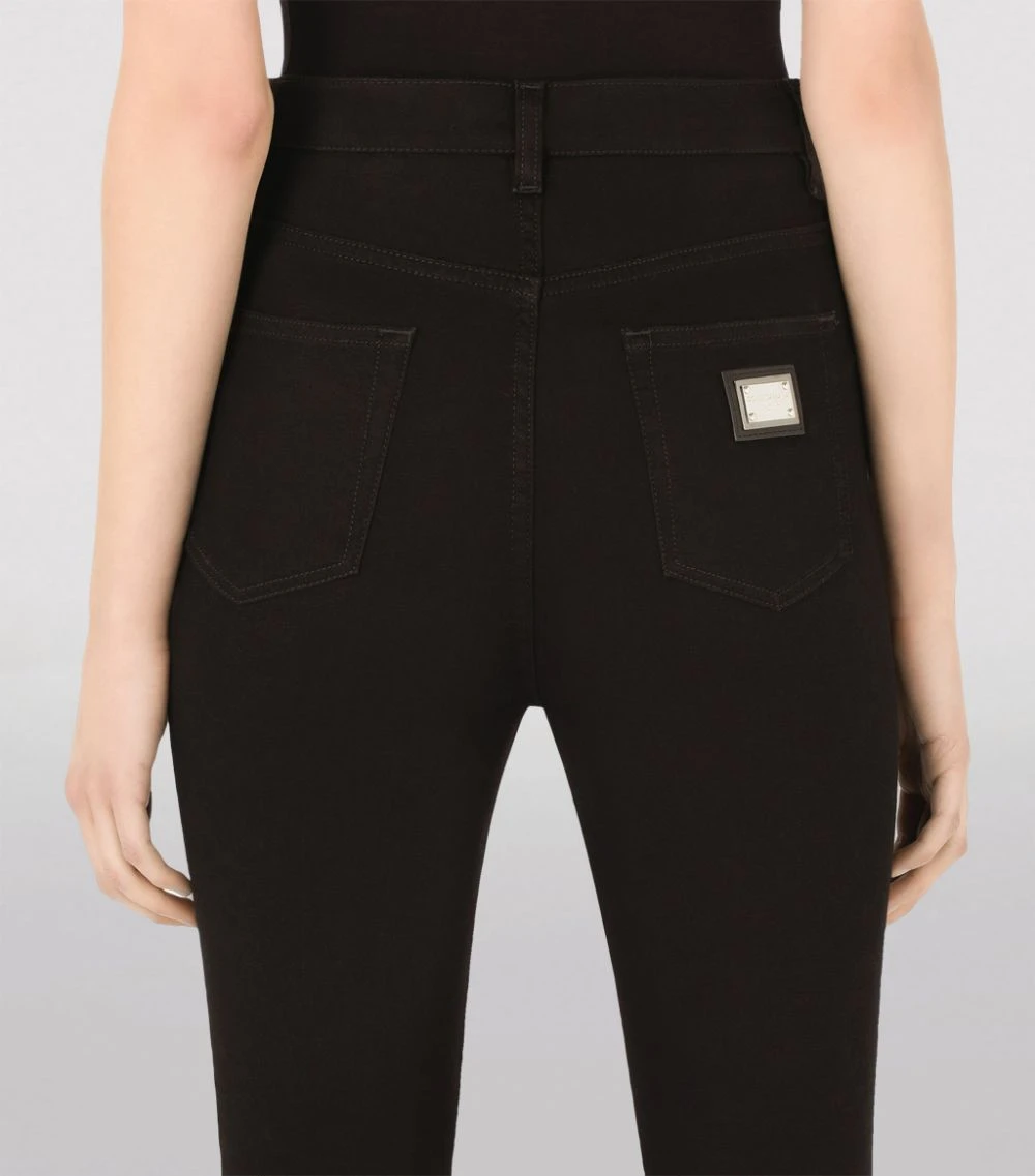 Dolce & Gabbana Skinny High-Rise Jeans S9001-COMBINED COLOU Skinny Jeans 6 Dolce & Gabbana Skinny High-Rise Jeans S9001-COMBINED COLOU Skinny Jeans - Image 6