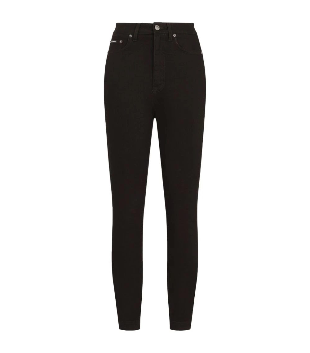 Dolce & Gabbana Skinny High-Rise Jeans S9001-COMBINED COLOU Skinny Jeans 1 Dolce & Gabbana Skinny High-Rise Jeans S9001-COMBINED COLOU Skinny Jeans