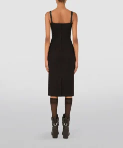 Dolce & Gabbana Sleeveless Midi Dress N0000-BLACK Midi Dresses -Dolce & Gabbana online Store dolce gabbana sleeveless midi dress 17351083 35704127 1000