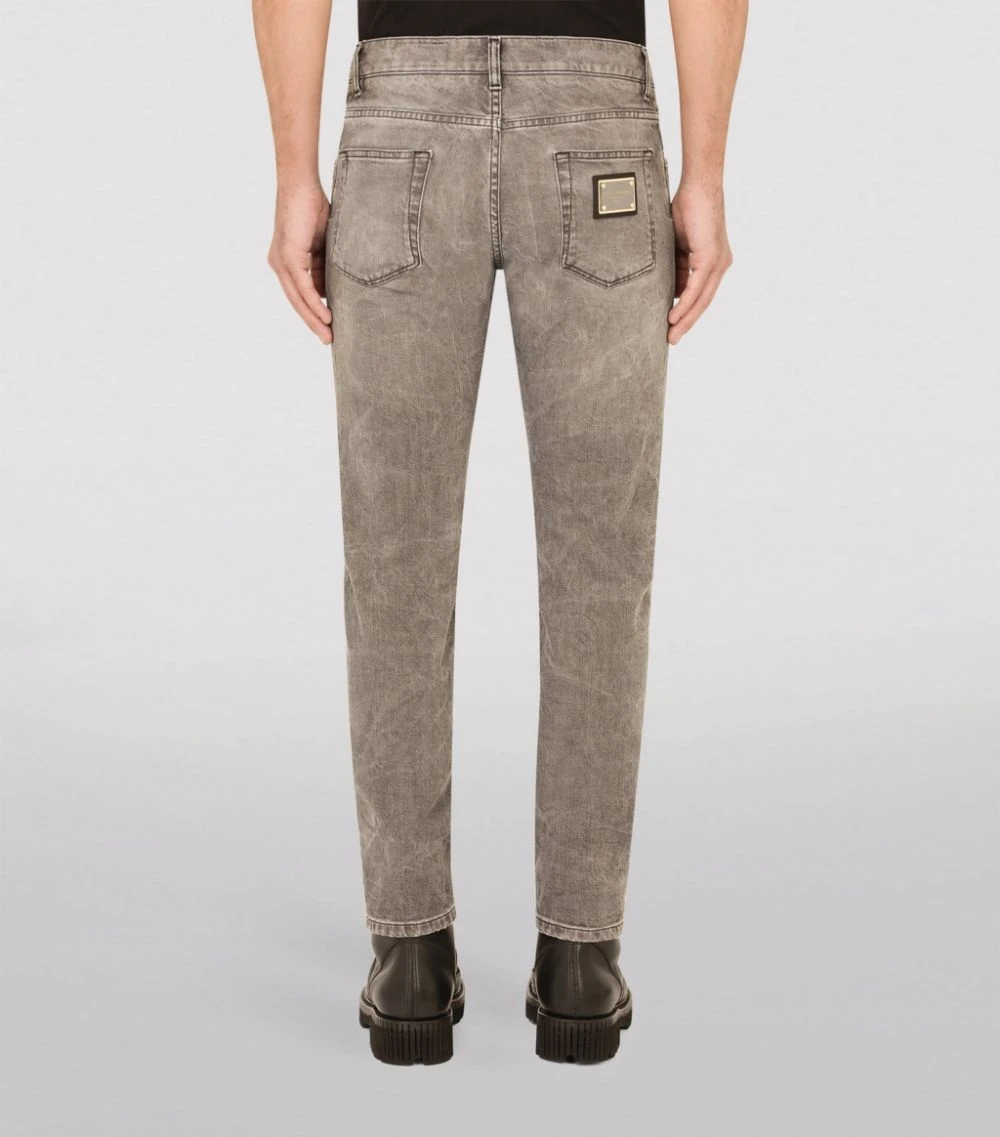 Dolce & Gabbana Slim Jeans S9001-COMBINED COL 4 Dolce & Gabbana Slim Jeans S9001-COMBINED COL - Image 4