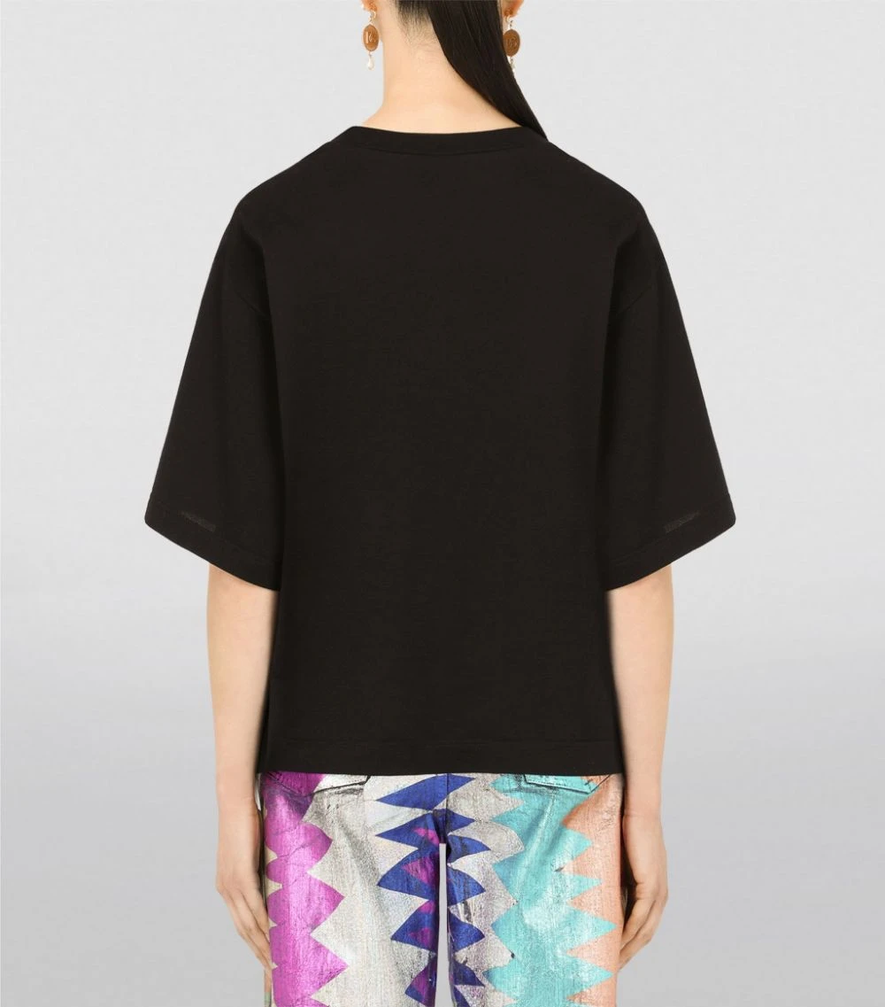 Dolce & Gabbana Slogan T-Shirt HN3FR-1990S FDO.NERO T-shirts 3 Dolce & Gabbana Slogan T-Shirt HN3FR-1990S FDO.NERO T-shirts - Image 3