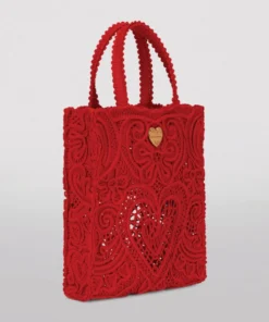 Dolce & Gabbana online Store -Dolce & Gabbana online Store dolce gabbana small cordonetto lace beatrice tote bag 16985104 33817493 1000